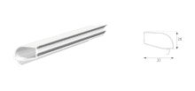 20 Mm Double Glazing Bead Profile