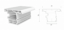 Outside Opening Door Profile With Lock