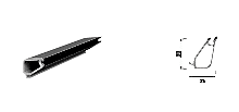 Double Glazing Bead Profile (20 mm)