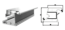 Inside Opening Door Profile