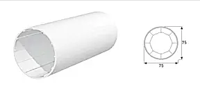 Angled Post Pipe Profile