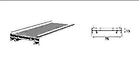 Frame Elevation Profile (15 mm)