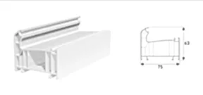 75 mm Frame Profile