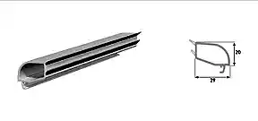 24 mm Double Glazing Bead Profile
