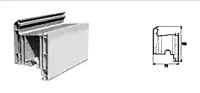 Inside Opening Door Profile With Lock